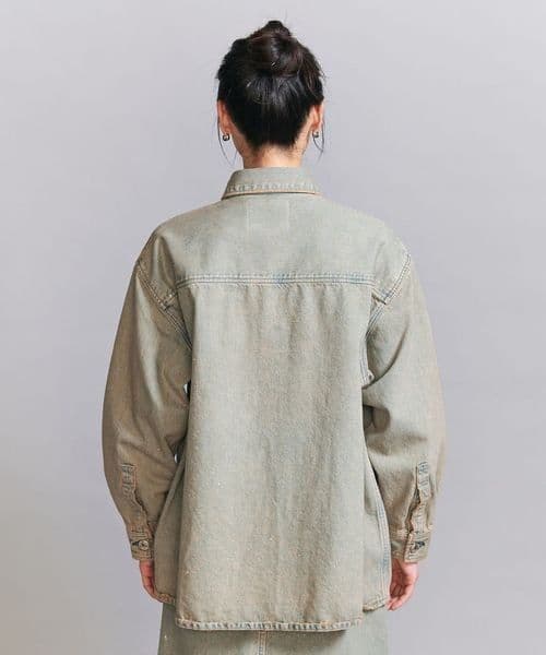 【さぽてん】NEEDBY heritage グレー デニムジャケット