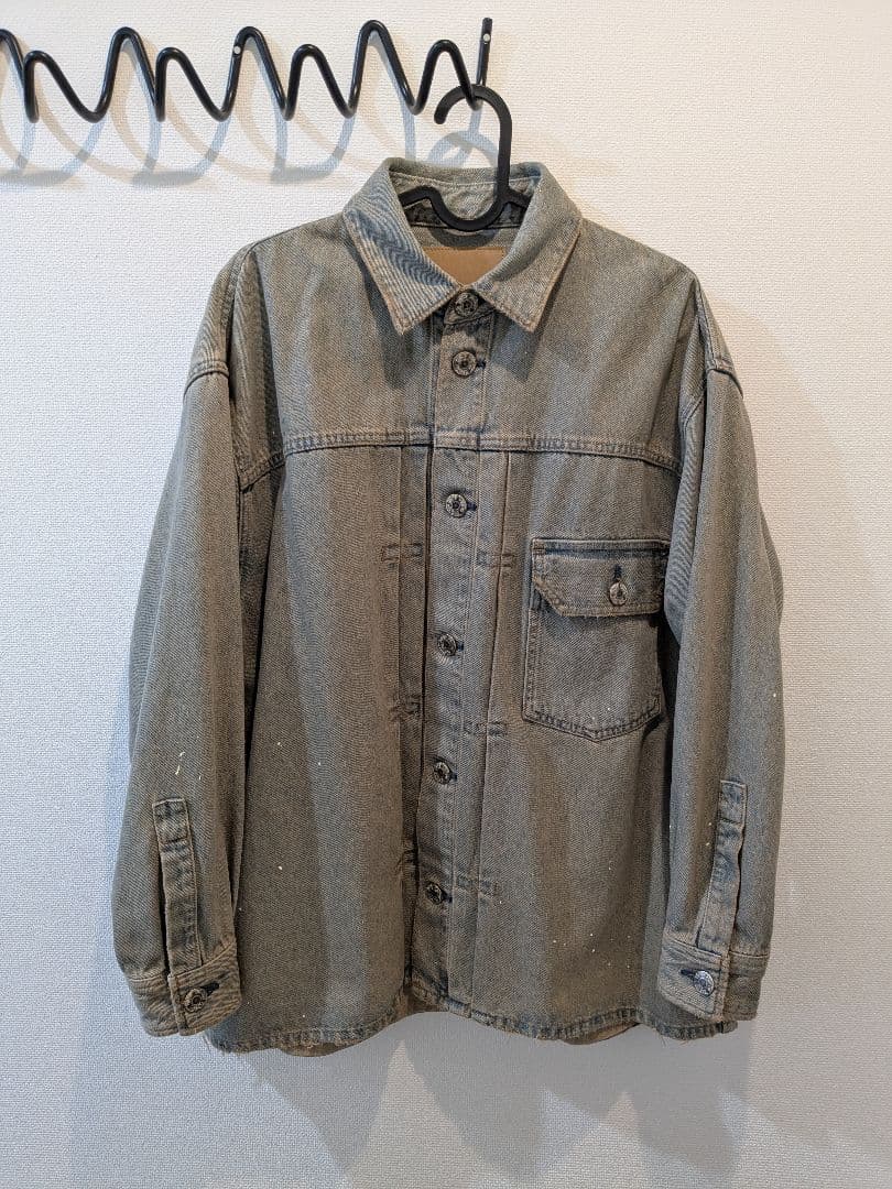 【さぽてん】NEEDBY heritage グレー デニムジャケット