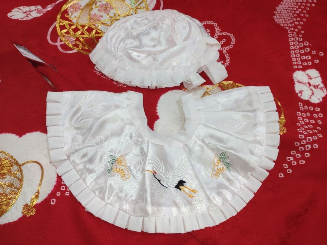 かの　お宮参り参拝　着物　女の子用