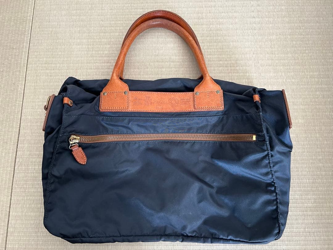 フェリージ　ネイビー ボストンバッグ