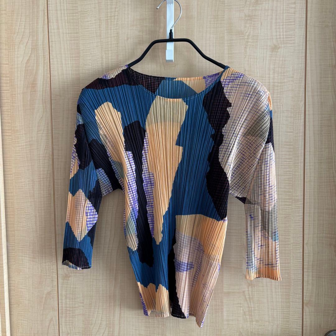 PLEATS PLEASE マルチカラー 半袖 サイズ3