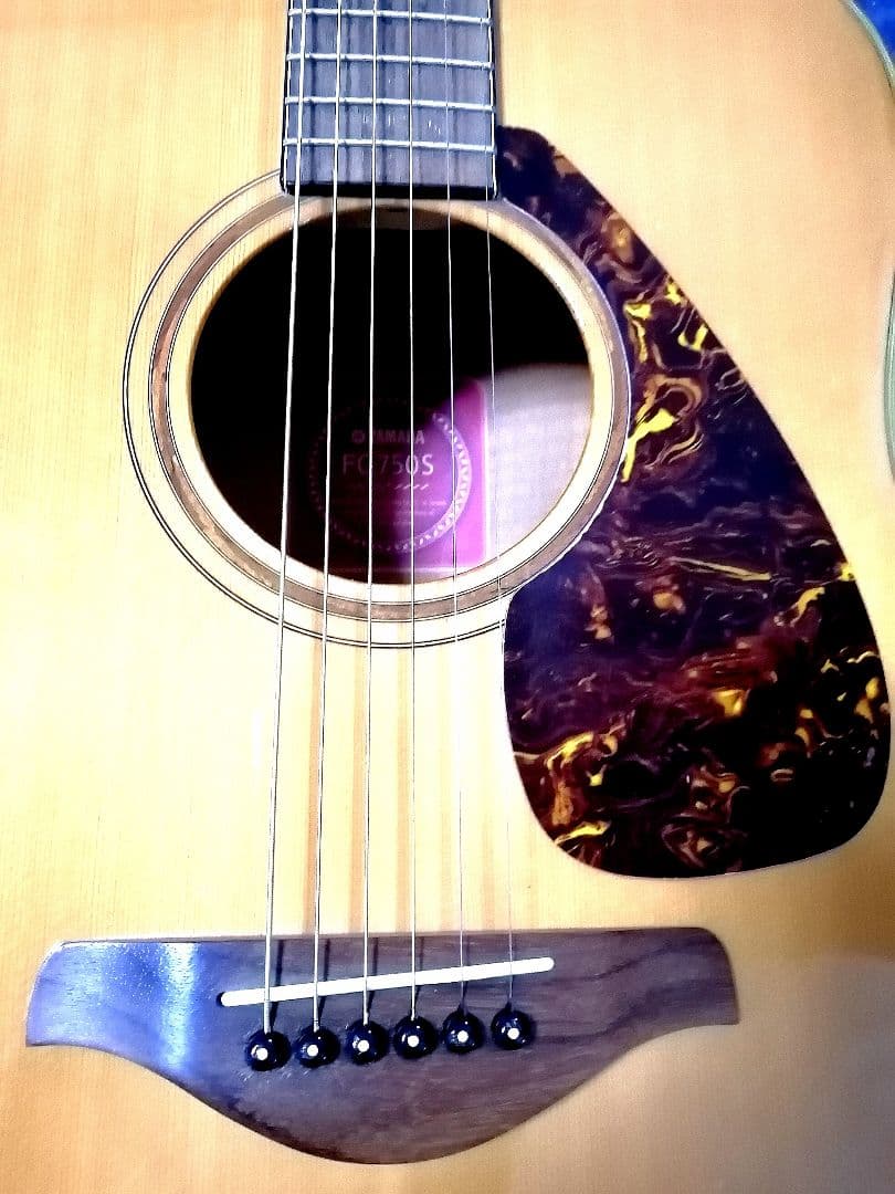 ★メイプル虎杢★YAMAHA FG-750S★単板トップ♪