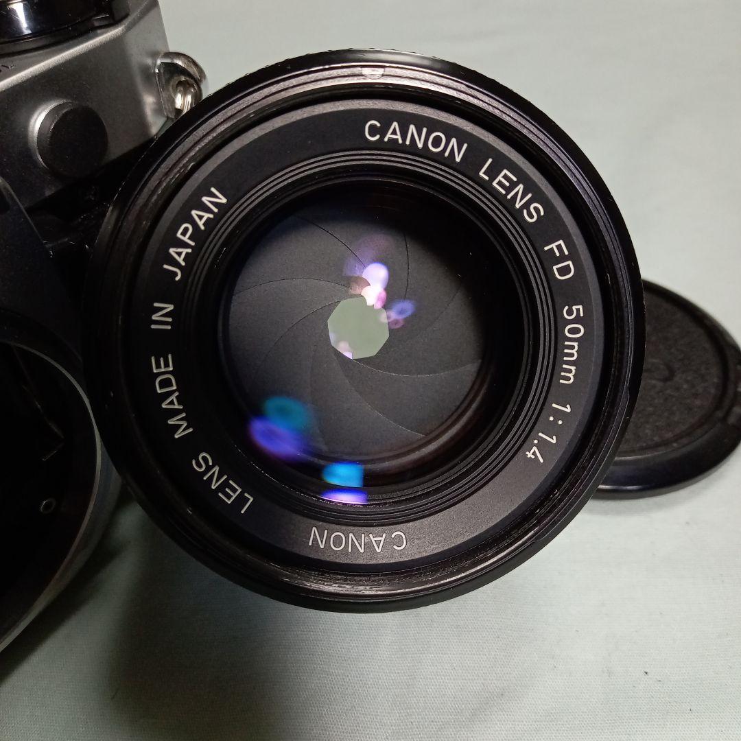 動作確認済 CANON AE-1P+NewFD 50mm f 1.4