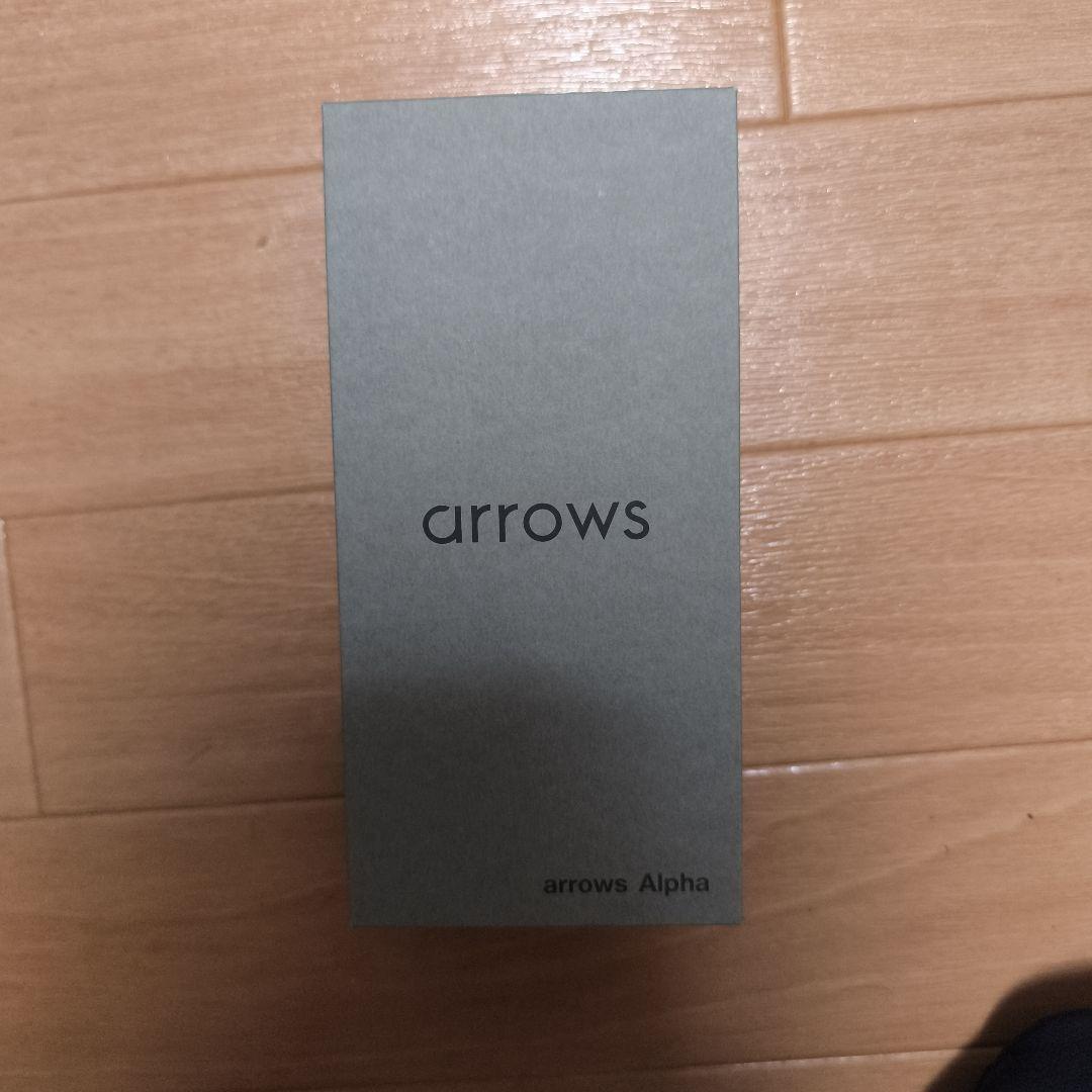 ARROWS Alpha M08 ブラック　新品未使用