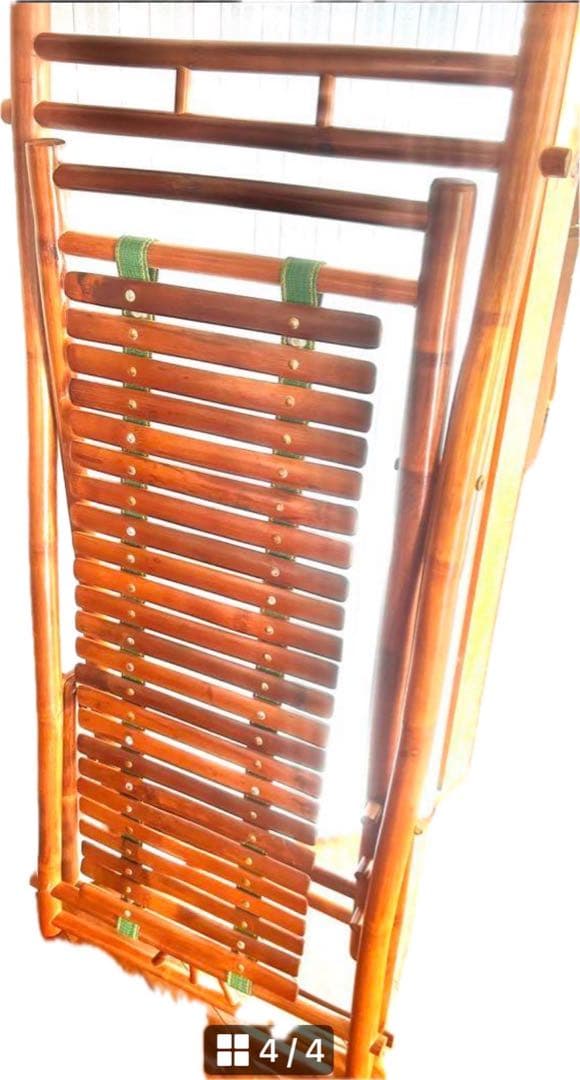 ブンさん専用 バンブーチェア ロッキングチェア リクライニング アジアン雑貨