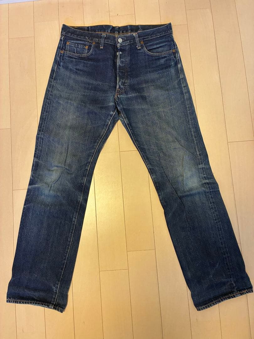 DENIME ドゥニーム オリゾンティ期 Lot178 赤耳W36L36 色落ち