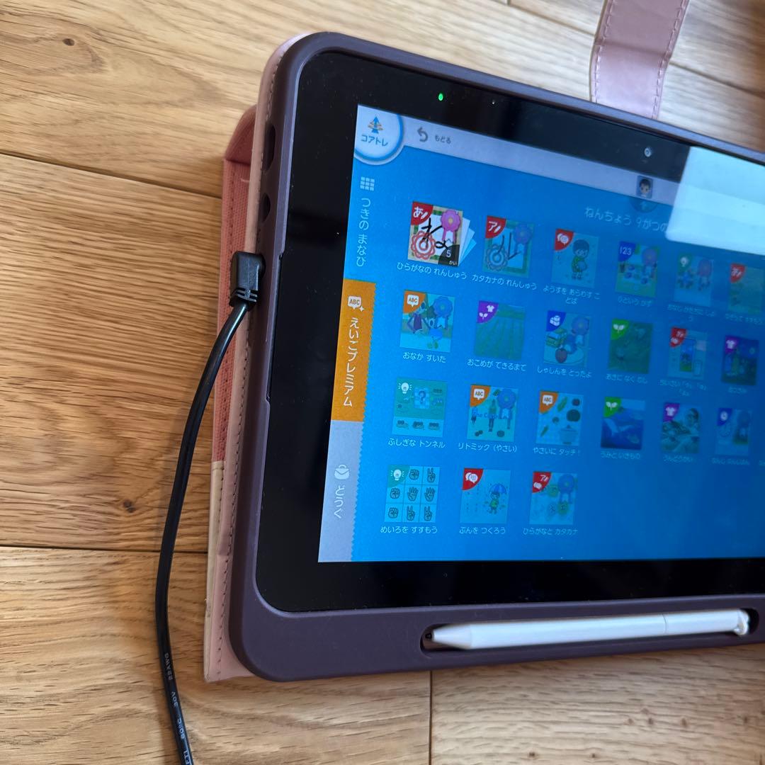 SMiLE ZEMi 教育用タブレット ピンク　年少３月〜年長９月