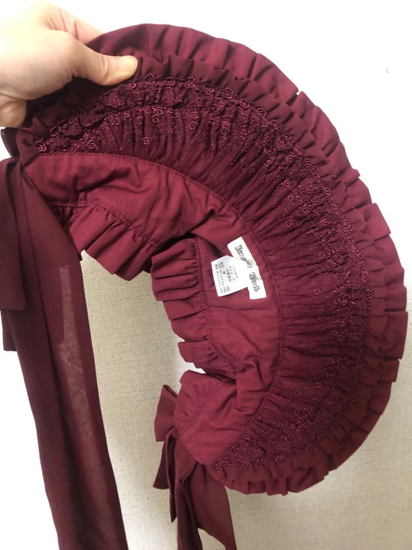 （中古現状お渡し）イノセントワールドのハーフボンネット