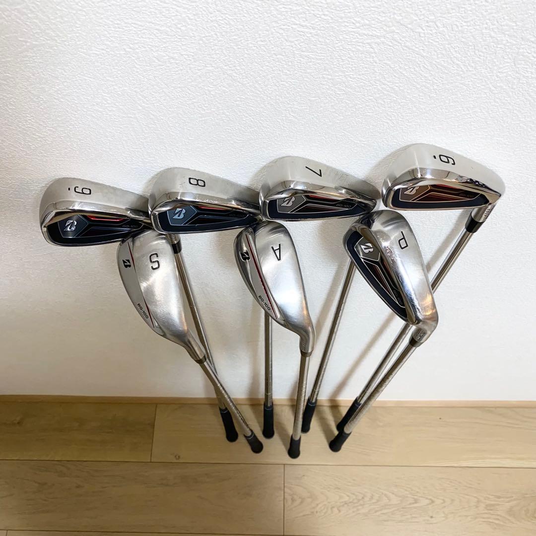 良品ブリヂストンBG-100メンズ用ゴルフクラブフルセット初心者キャディバッグ付