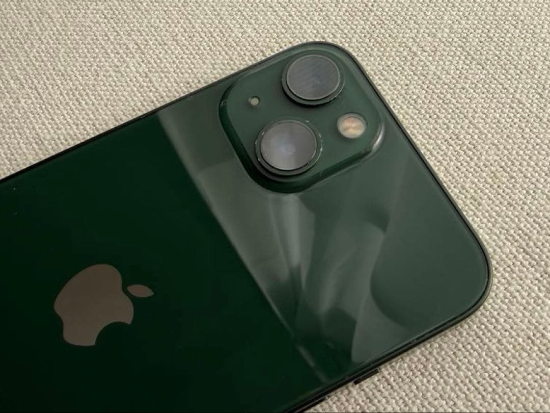 iPhone 13 グリーン 128GB 箱有 SIMフリー 充電コード付き