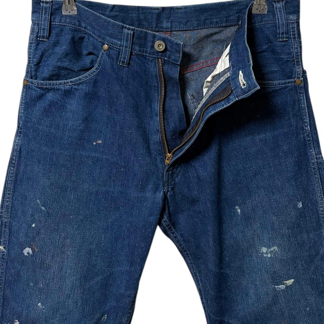 COMME des GARÇONS HOMME デニムペインターパンツ ペンキ