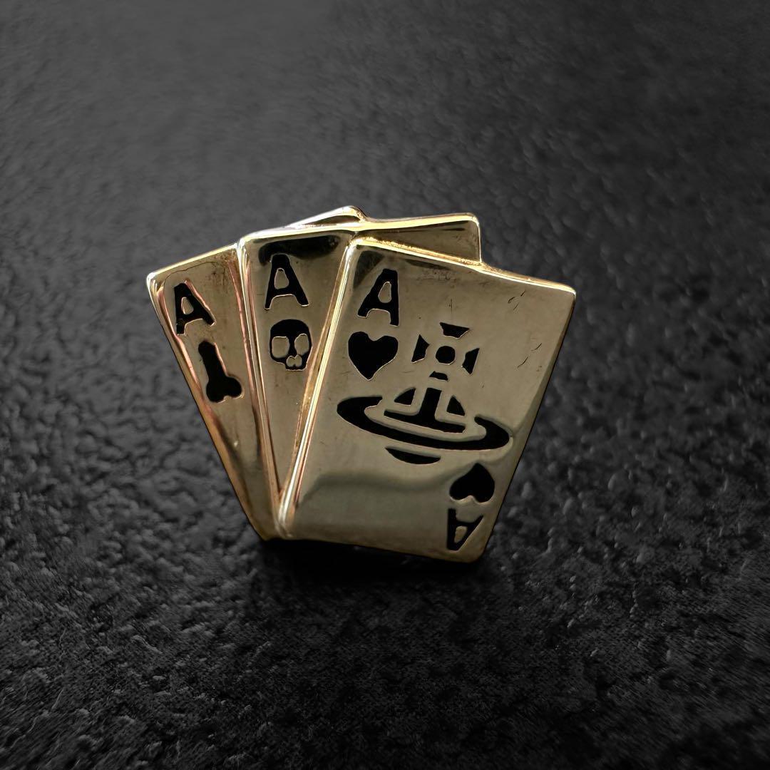 希少✨VivienneWestwood Trump Silver earring