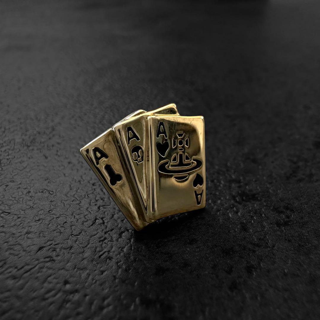 希少✨VivienneWestwood Trump Silver earring