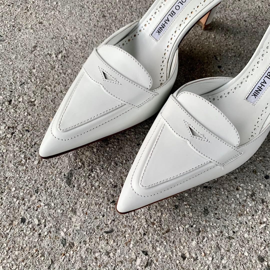 MANOLO BLAHNIK マノロブラニク CARIMU ミュール 定価14万