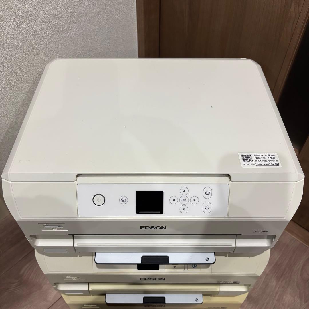 エプソン インクジェットプリンター 3台セット 707A 714A 【ジャンク】