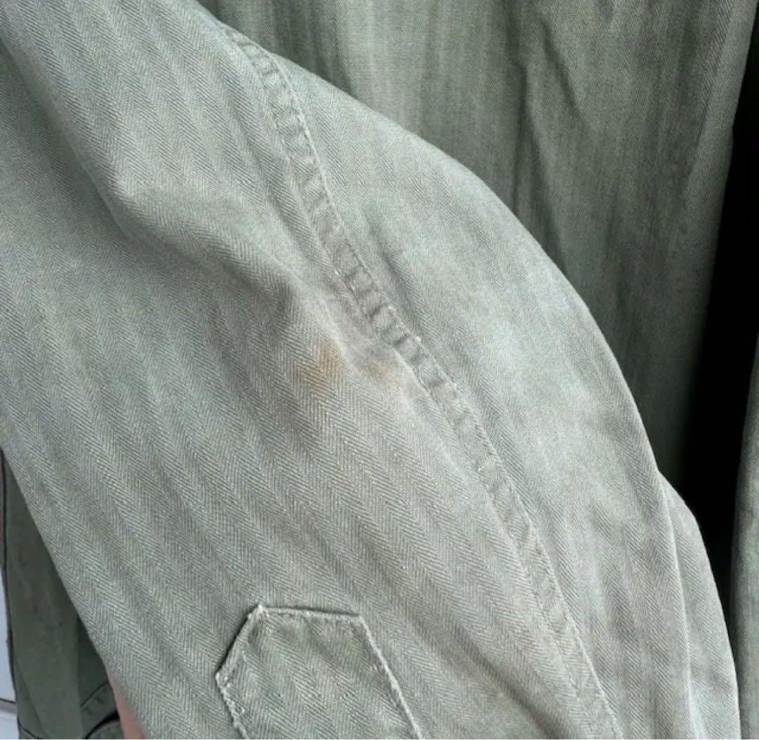 40s M-41 HBT ジャケット　米軍実物　USARMY M-43