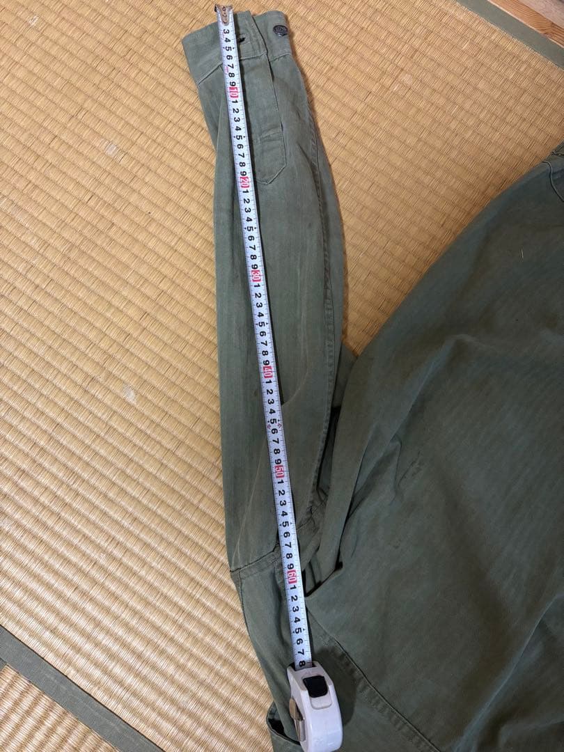 40s M-41 HBT ジャケット　米軍実物　USARMY M-43