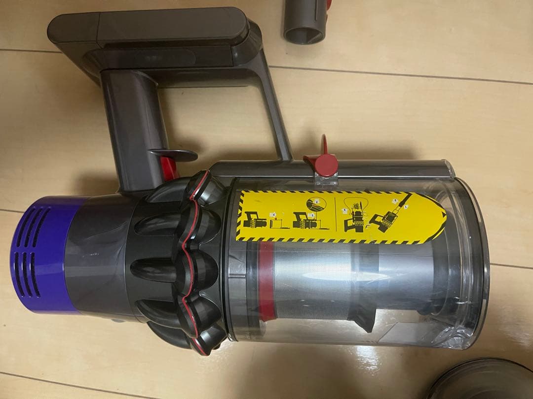 【美品】Dyson Cyclone V10 sv12エコーモード69分