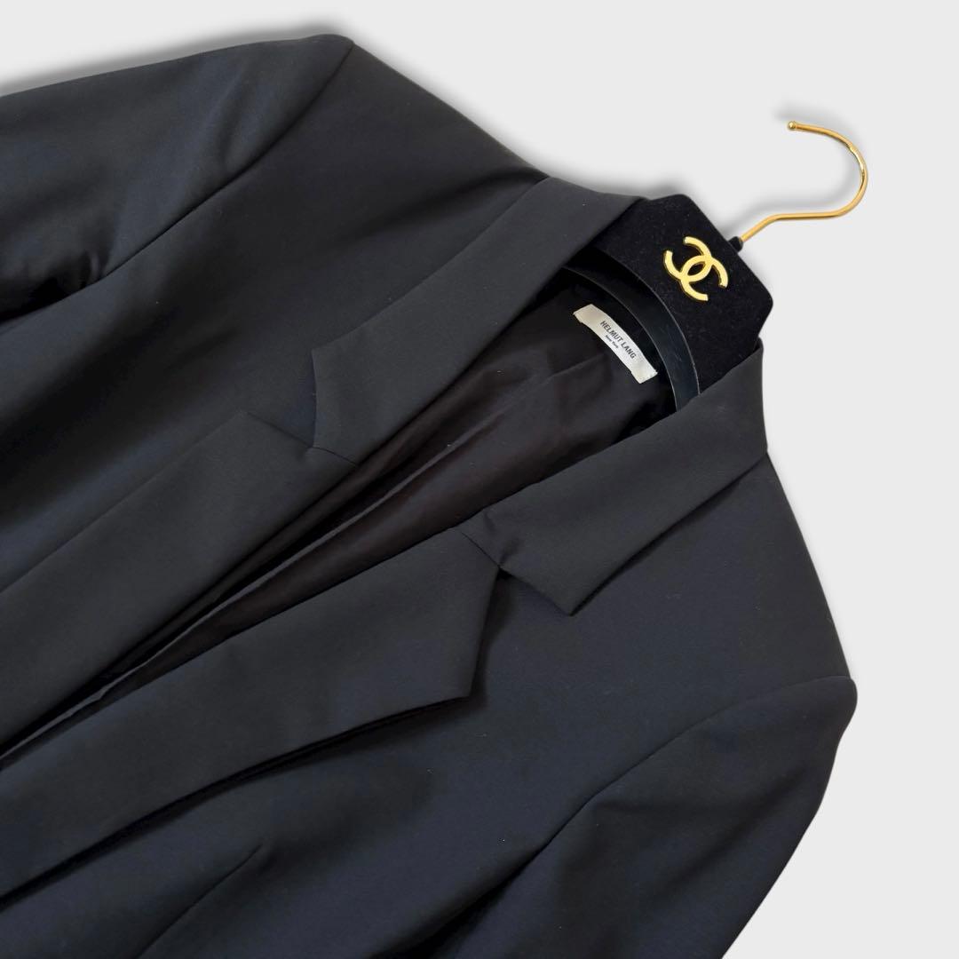 ヘルムートラング テーラードジャケット ブラック サイズ4