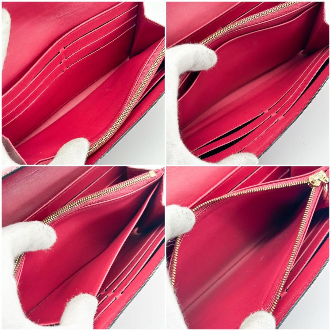 ルイヴィトン ポルトフォイユ サラ モノグラム ヴェルニ スイート フラワー