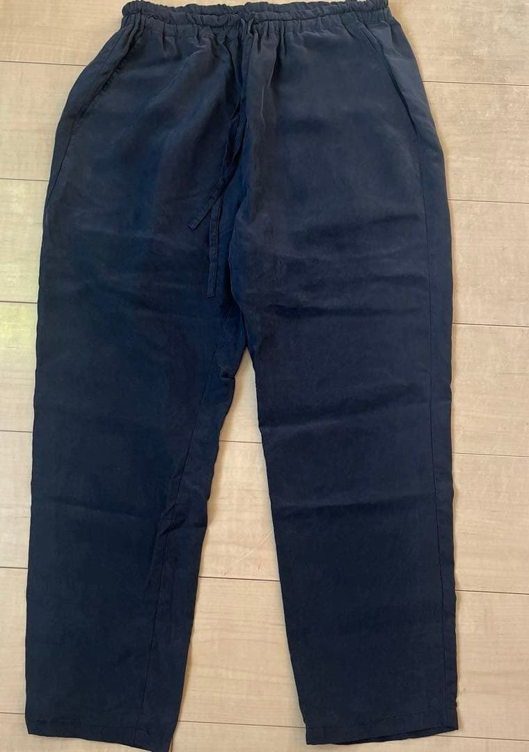 Yoli ヨリ　Silk pants　シルクパンツ　ブラック　サイズ1
