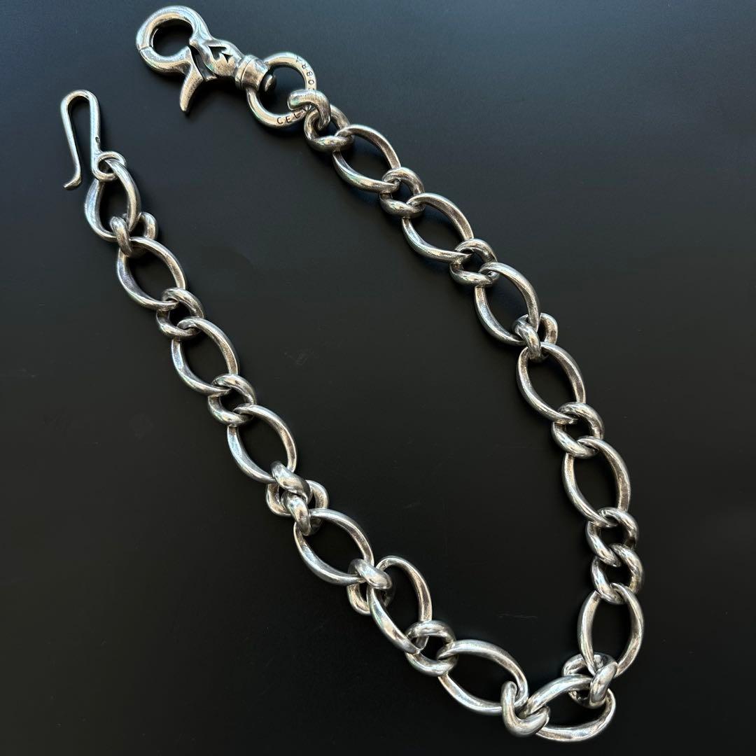 小物 CELT&COBRA Argent gleam Wallet Chain