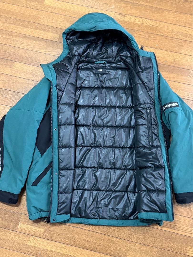週末値下HUF NYSTROM PUFF JACKET 日本限定モデル