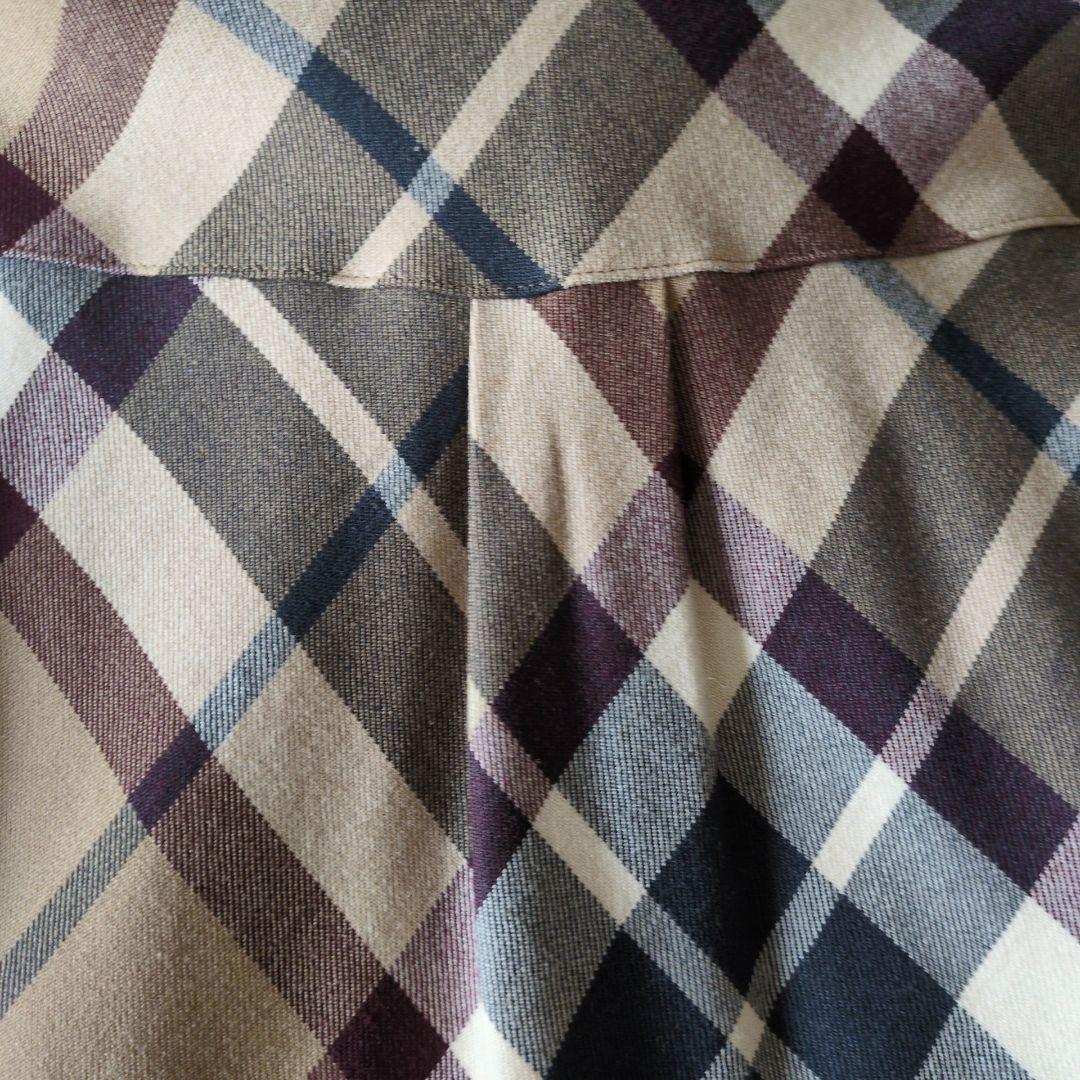 美品✨バーバリーブルーレーベル ノバチェック シャツワンピース ベルト 38