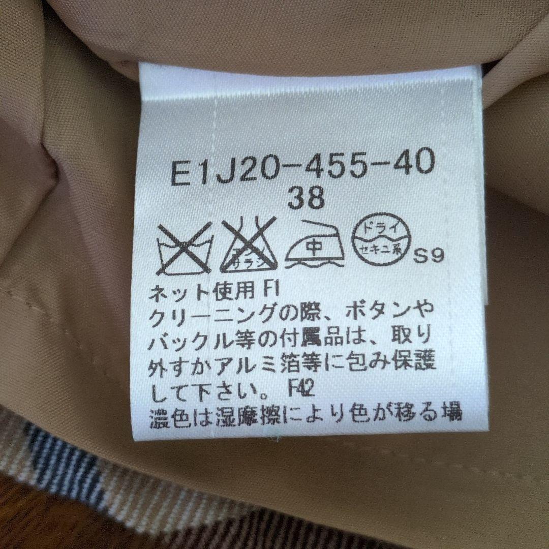 美品✨バーバリーブルーレーベル ノバチェック シャツワンピース ベルト 38