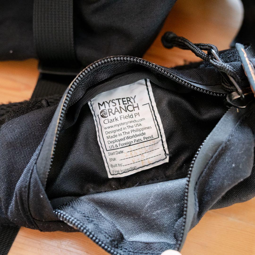 ミステリーランチ アウトサイダー メッセンジャーバッグ 黒 25L