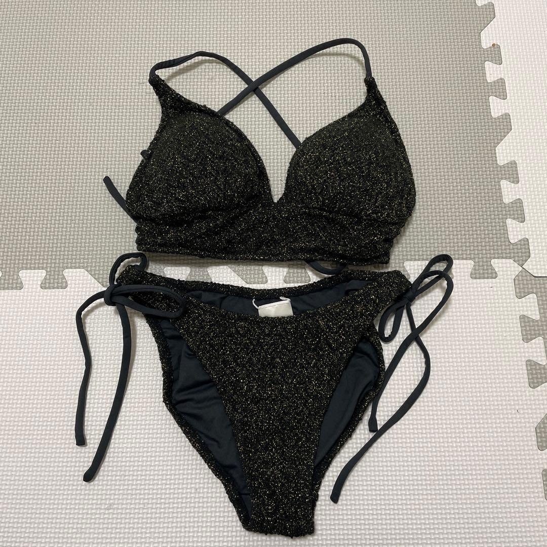 ALENCY ラメニット ブラック