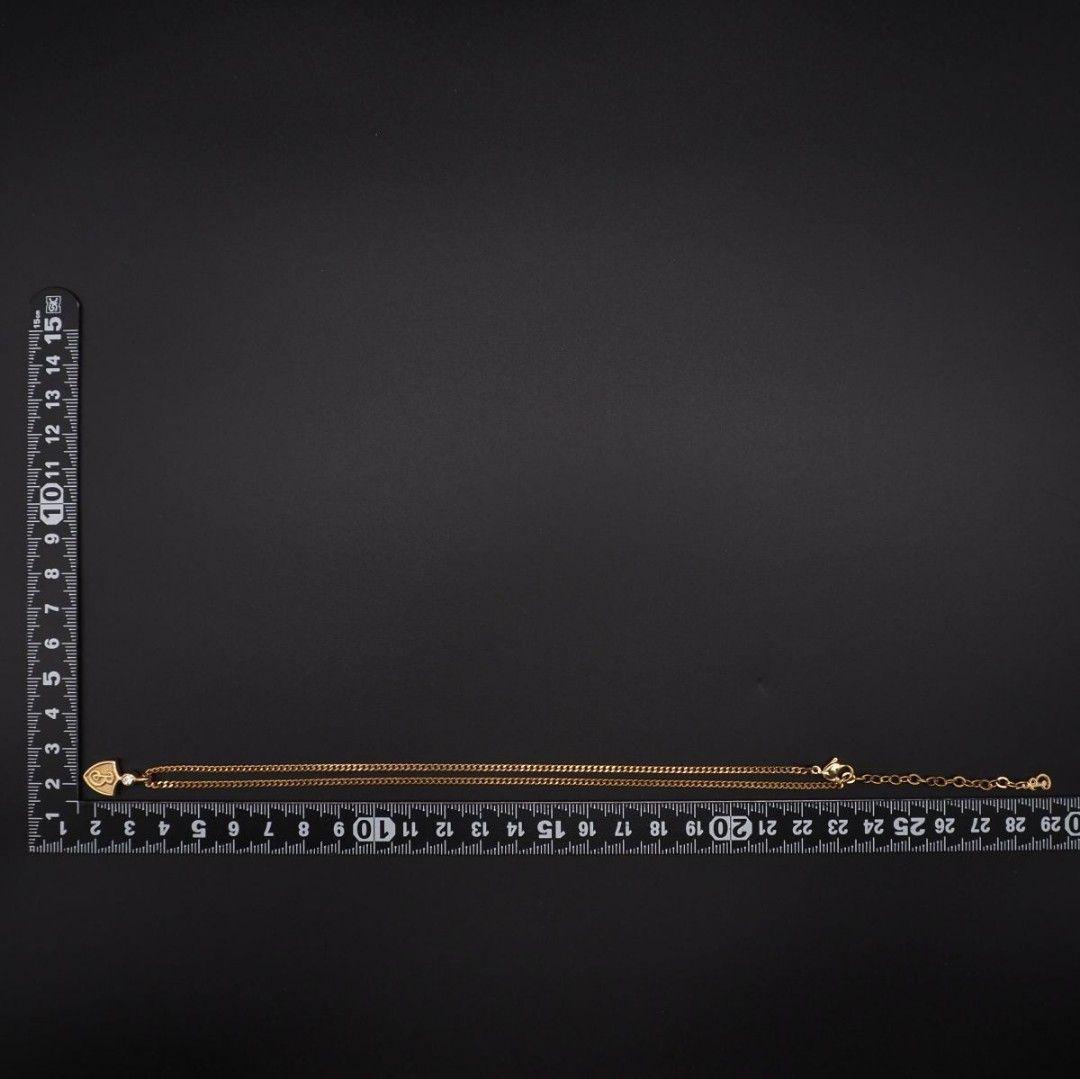 バーバリー Burberrys ペンダント ネックレス ラインストーン ゴールド