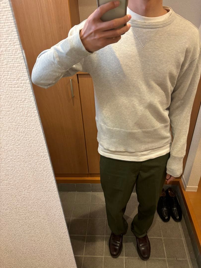 ゆ*み様 50s double v gazette vintage sweat