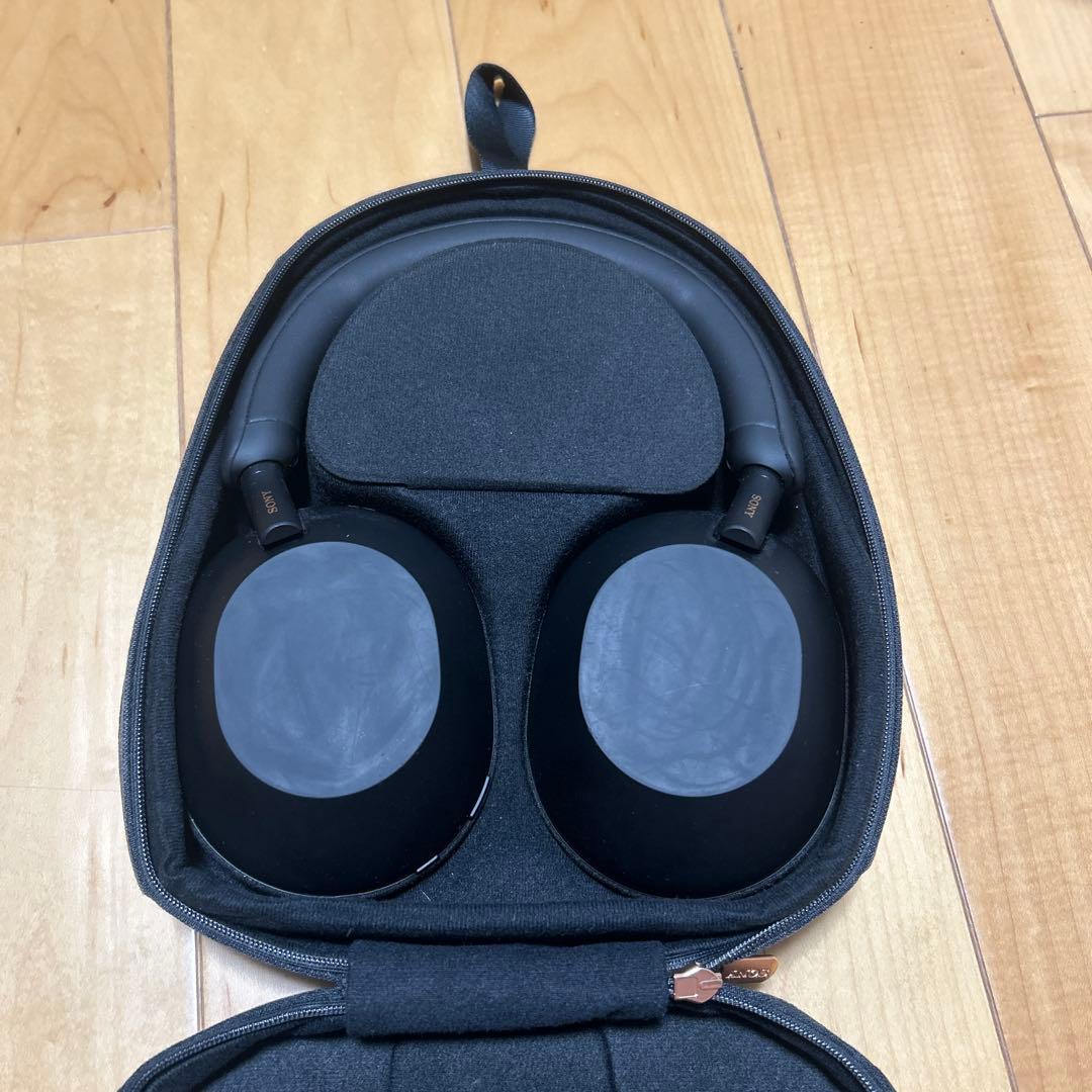 SONY WH-1000XM5 ブラック　イヤーパッド付き
