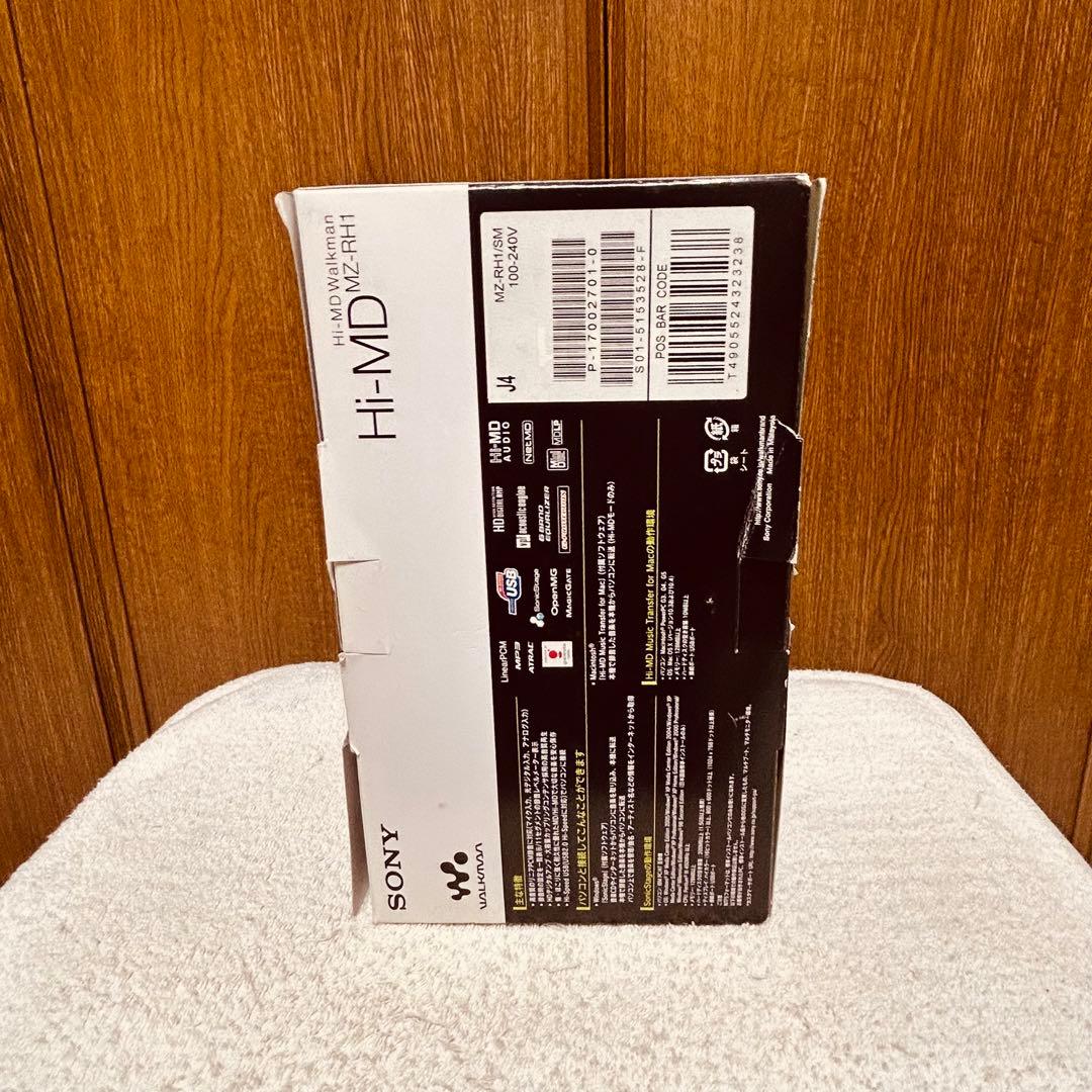 未使用品 SONY ソニー Hi-MD ウォークマン MZ-RH1