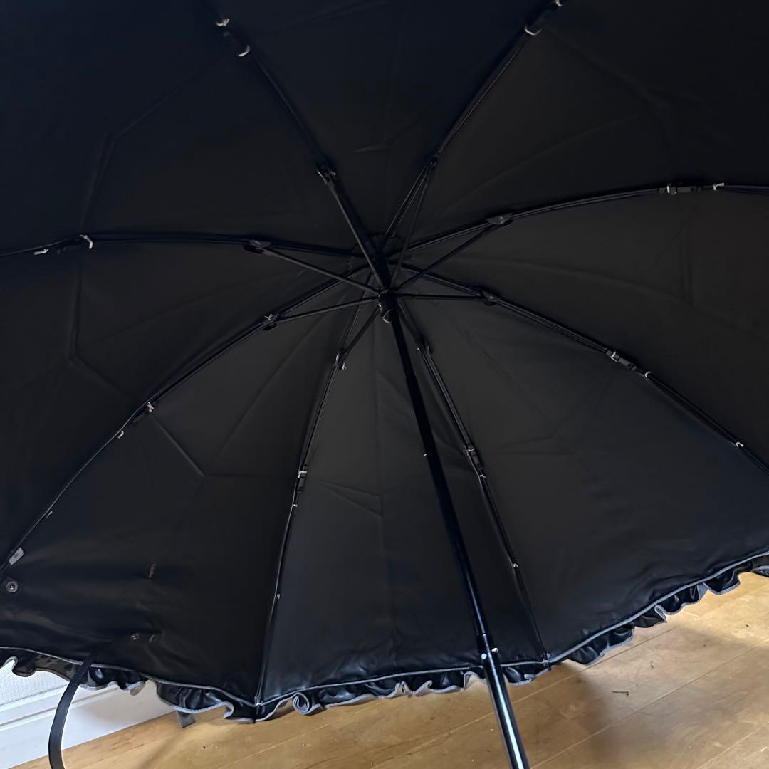 【芦屋ロサブラン】2段折りショート フリル ダンガリー