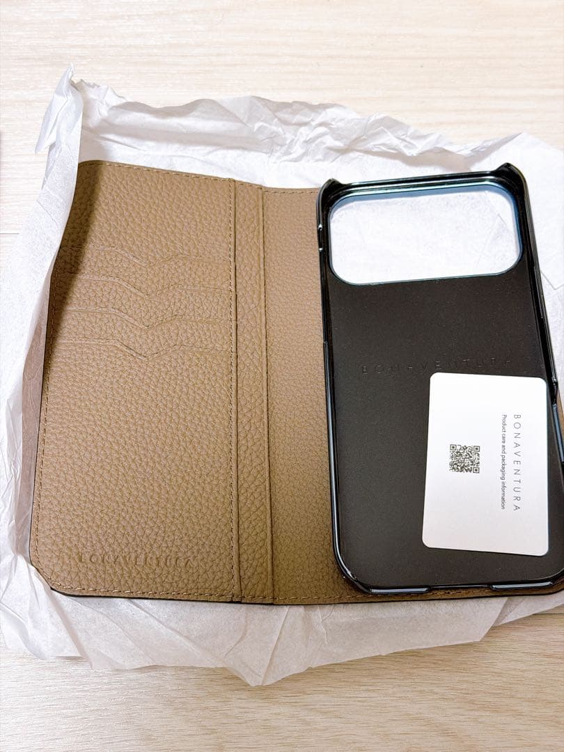 BONAVENTURA iPhone 17 Pro Max ダイアリーケース