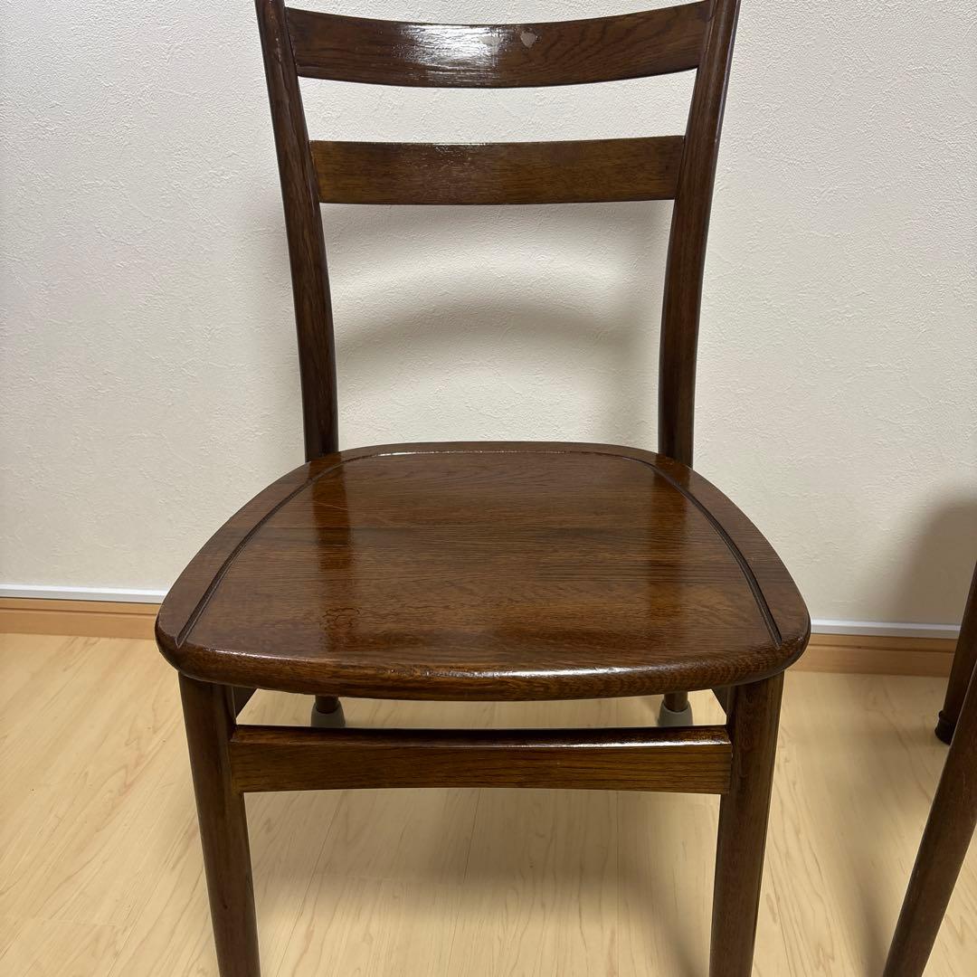 Laholm nissin 日進木工 ダイニングチェア チェア 2脚セット