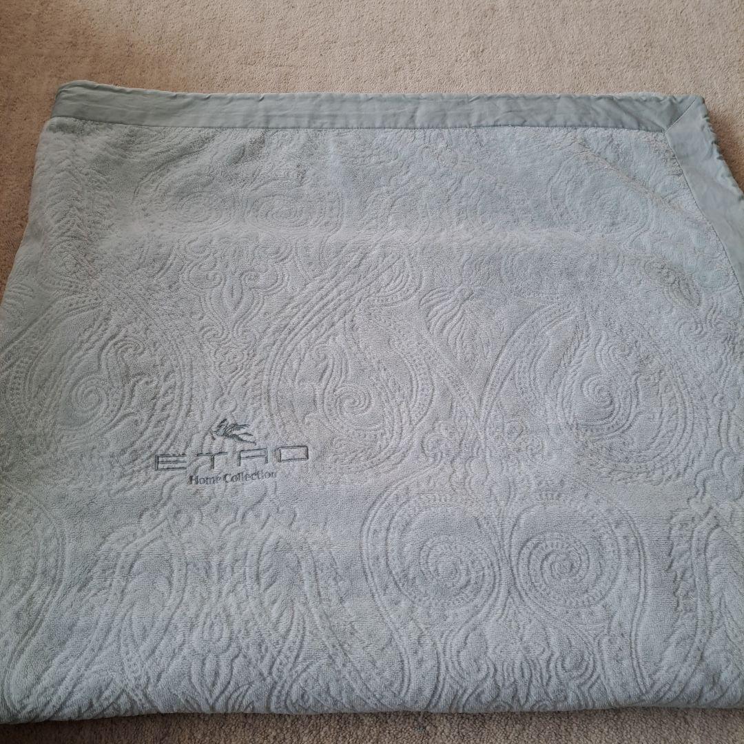ETRO　 綿毛布 140cm x 200cm