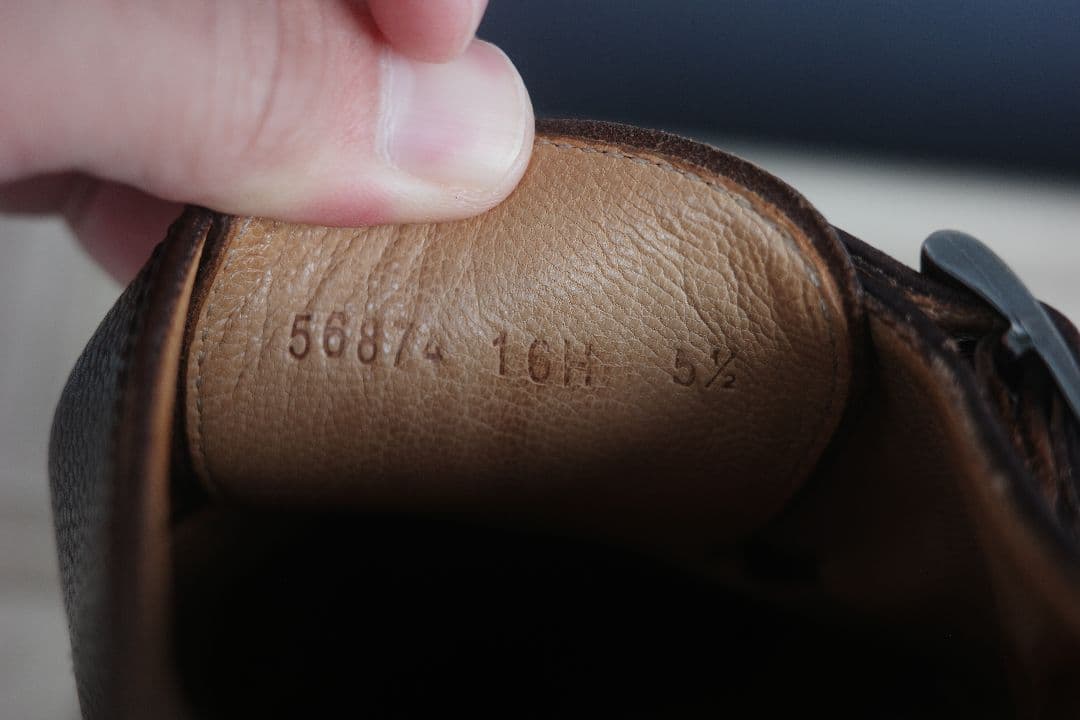 パラブーツ　ウィリアム　ダークブラウン　5.5