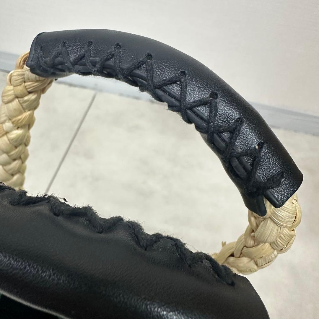 【ほのまま様】イアパピヨネ ナマケモノ カゴバッグ 美品