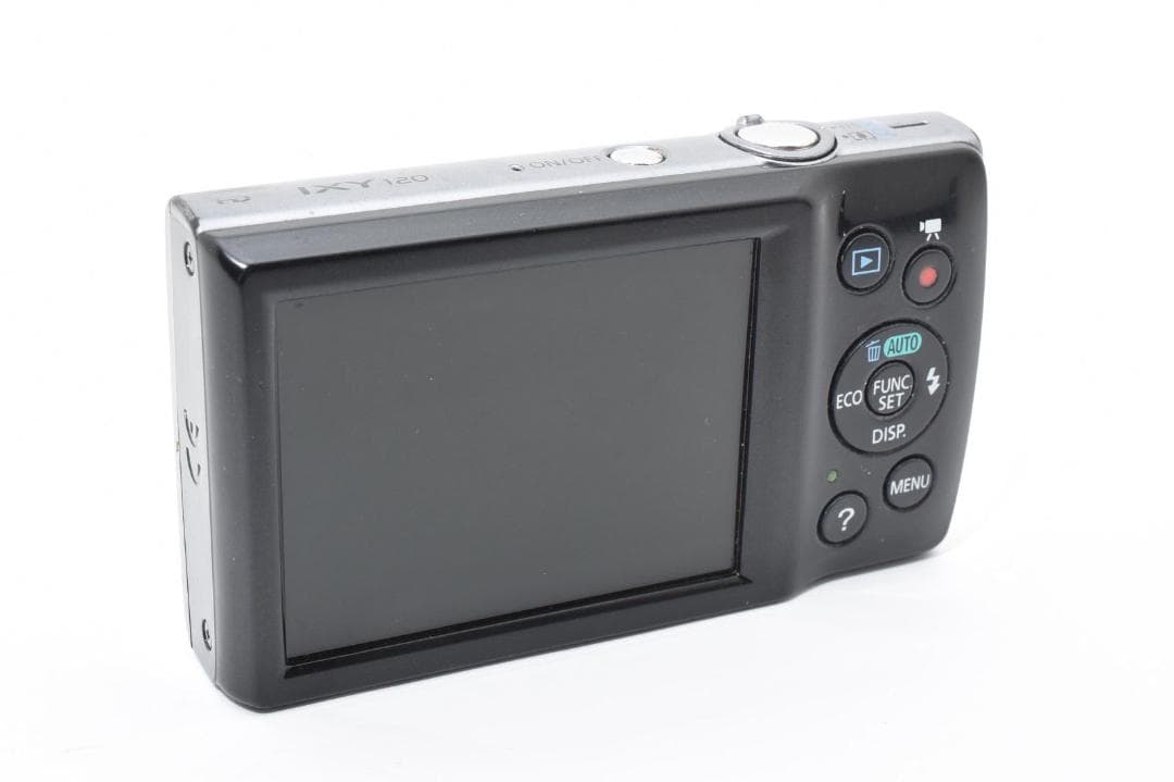【美品】キヤノン CANON IXY120 ブラック コンパクトデジタルカメラ