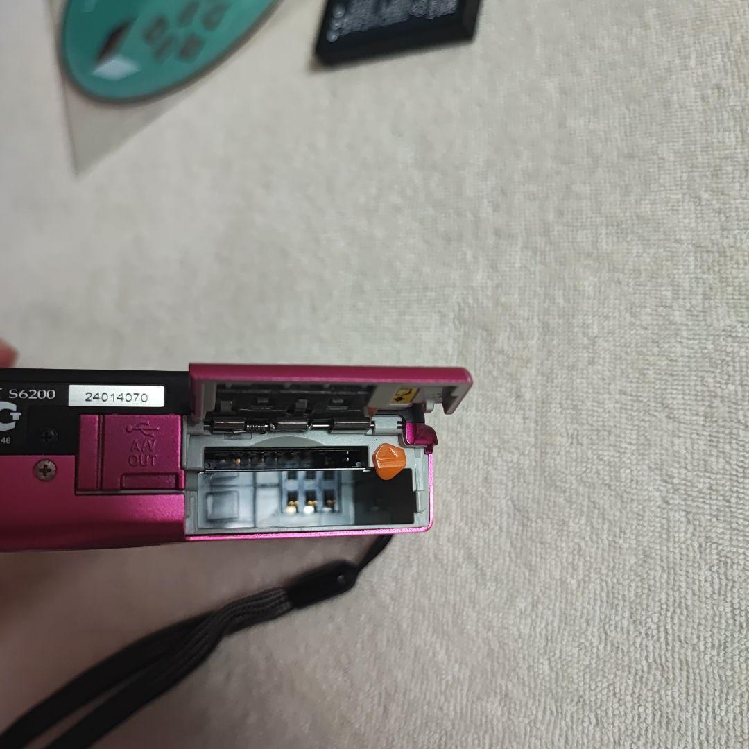 Nikon COOLPIX S6200 ピンク 予備バッテリーあり