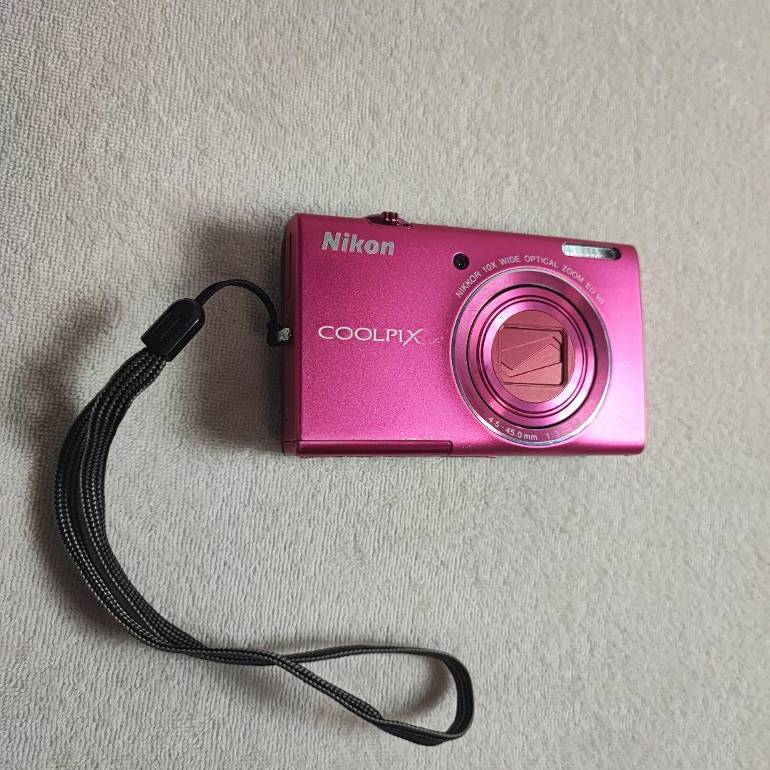 Nikon COOLPIX S6200 ピンク 予備バッテリーあり