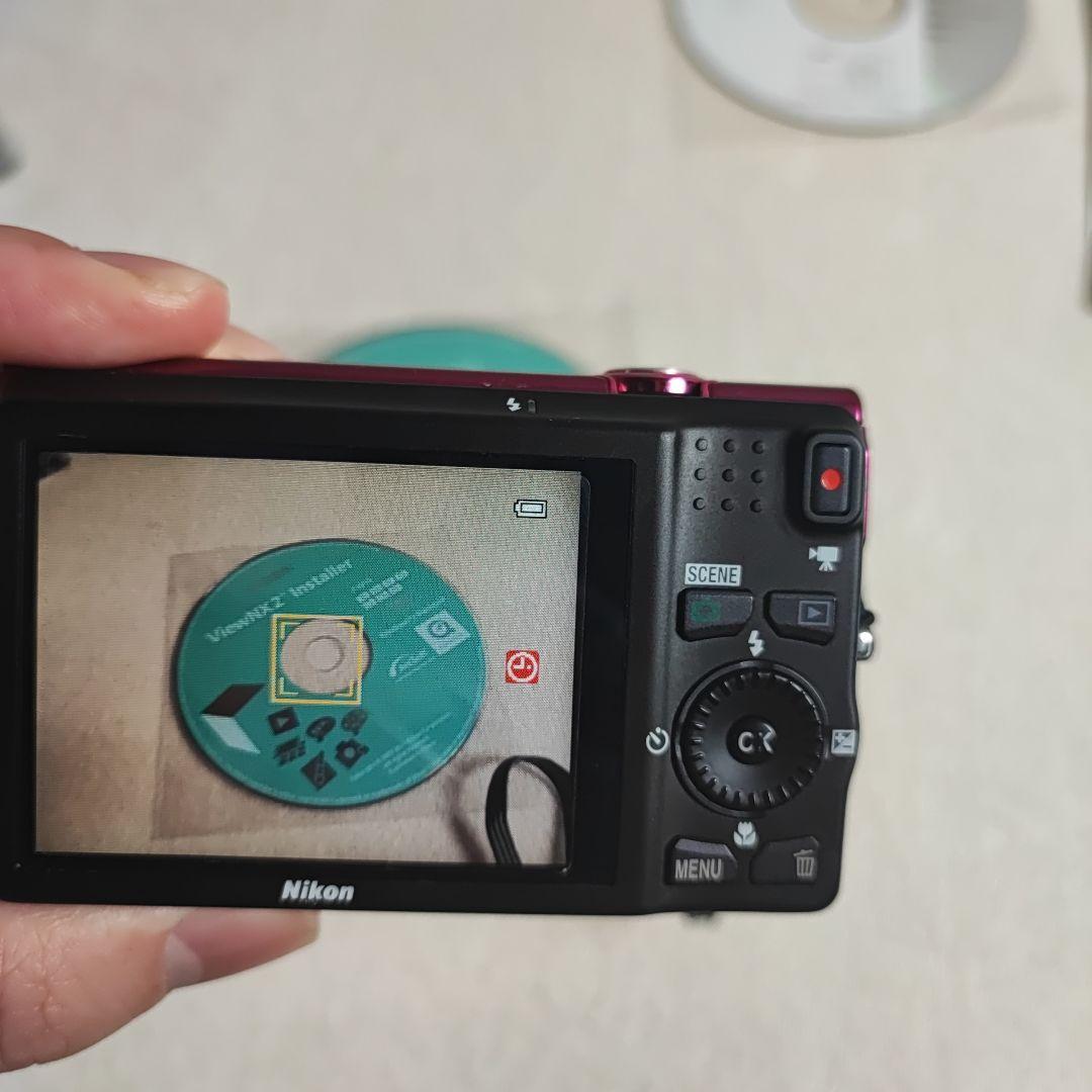 Nikon COOLPIX S6200 ピンク 予備バッテリーあり