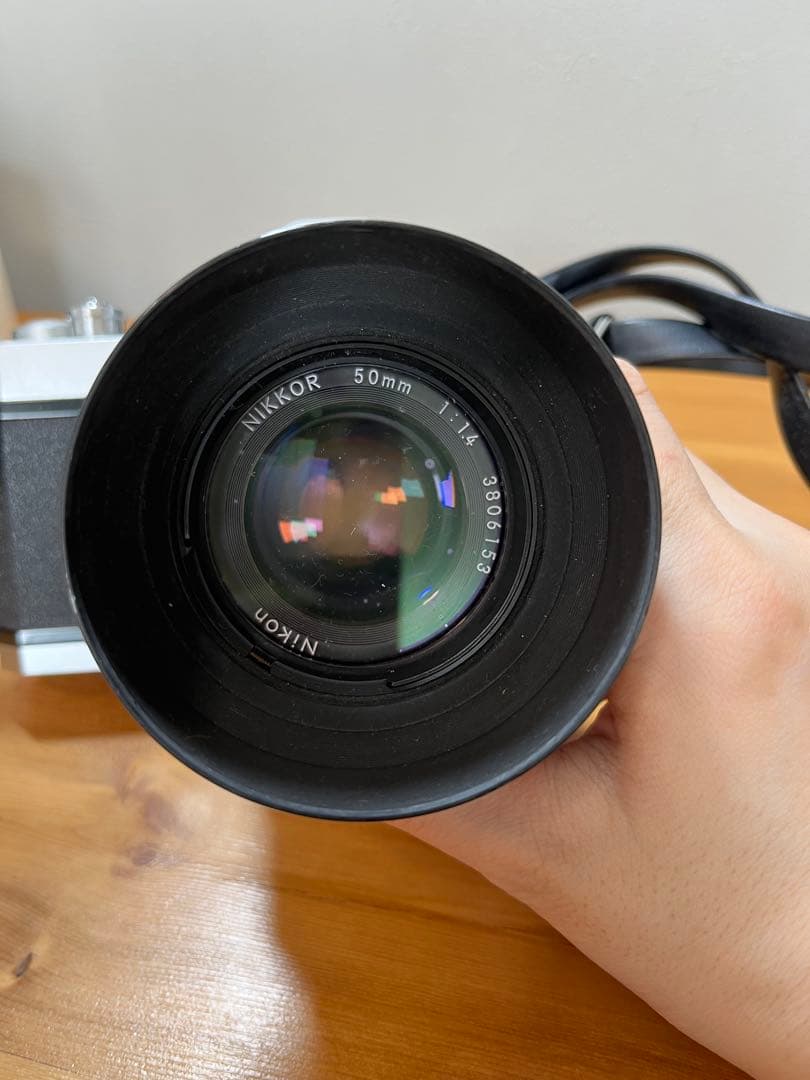 【希少】Nikomat 一眼レフ フィルムカメラ ニコンマート　ストロボ付き