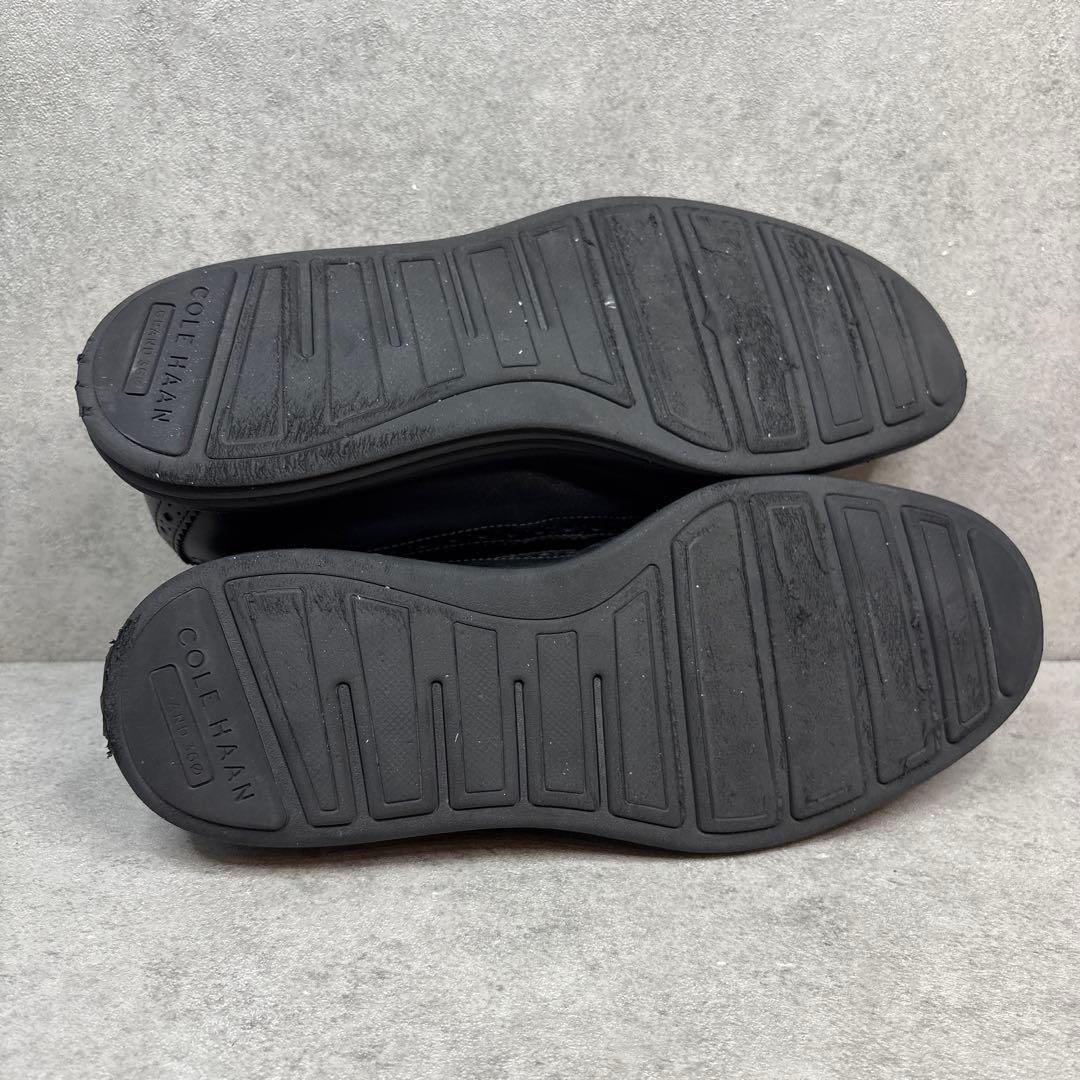 激レア！10anv コールハーン　ゼログランド クロコ型押し　レザーシューズ