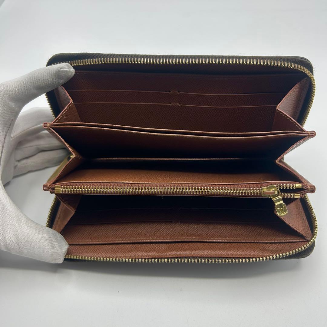 美品　ルイヴィトン　モノグラム　ジッピーウォレット　長財布　定番モデル