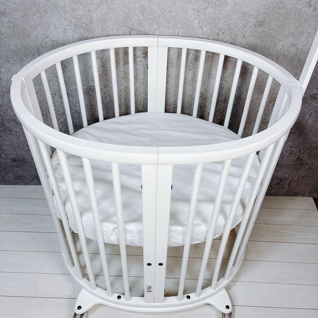 ストッケ STOKKE スリーピーベッド ミニ ドレープロッド ドレープ付