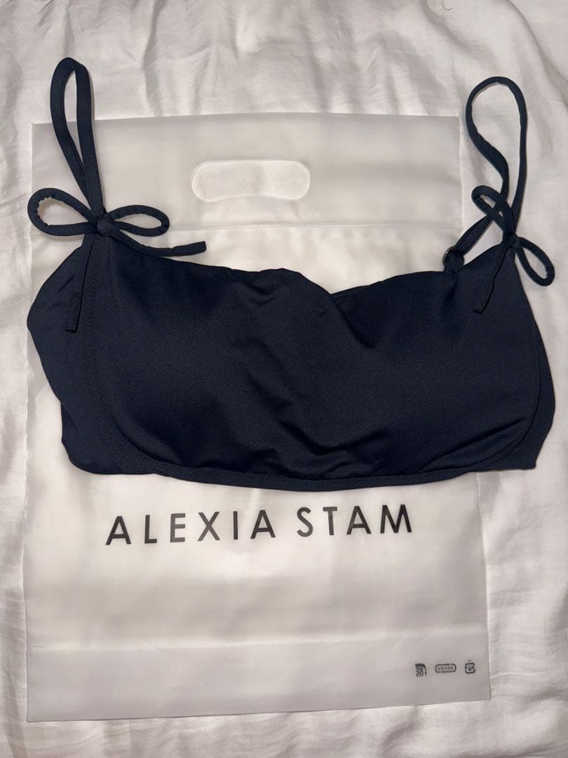 アリシアスタン　ALEXIA STAM リボン　ビキニ　トップス 2025ss